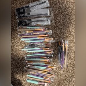 Colorful Makeup Brush Set